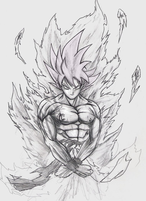 Goku fan art