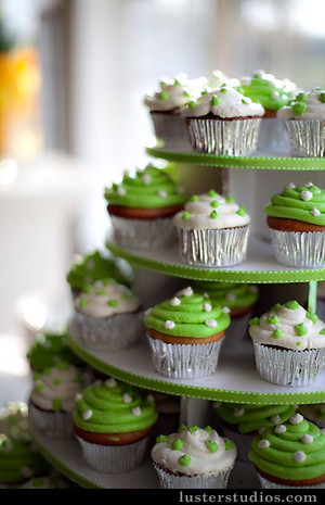  Green Cupcakes