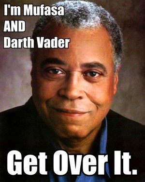  James Earl Jones-Two ディズニー Dads( one a Villain one a Hero)