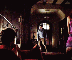  Jeremy walks in on Damon & Elena