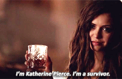 Katherine Pierce in 5x01 I know what you did last summer