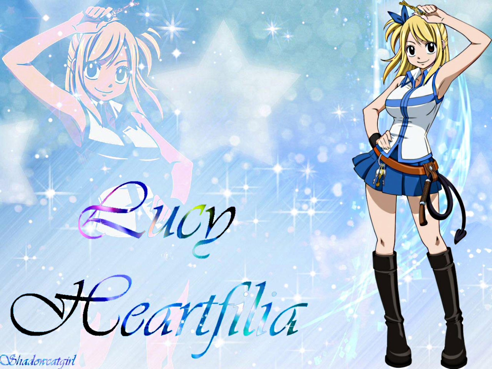 Lucy Heartfilia Fairy Tail Wallpaper Fanpop