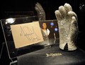 Michael's Trademark Glove On Display - michael-jackson photo