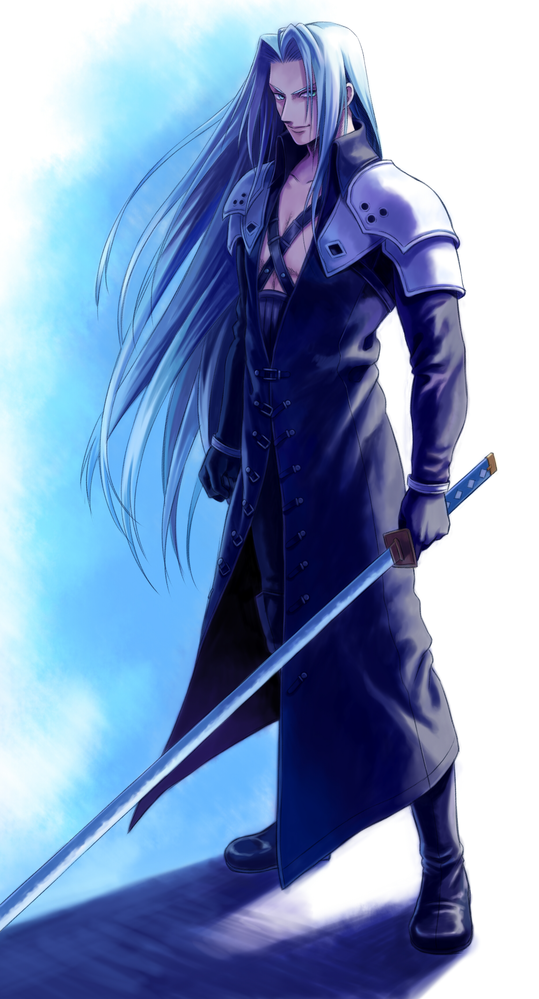 Sephiroth fan Art: Sephiroth fan Art.