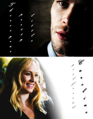  And there´s your pretty little girlfriend Caroline.