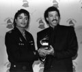 Backstage At The 1986 Grammy Awards - michael-jackson photo