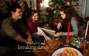  Breaking Dawn, Cullens and Jake kertas dinding