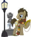 Doctor Whooves and Weeping Angel - my-little-pony-friendship-is-magic photo