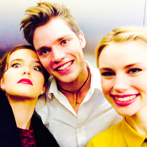 Dominic with Zoey & Lucy at the NY Comic Con