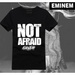 Eminem Not Afraid letter special design short sleeve t shirt - eminem icon