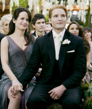  Esme and Carlisle,mother and father of the groom