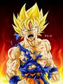 Goku - dragon-ball-z fan art