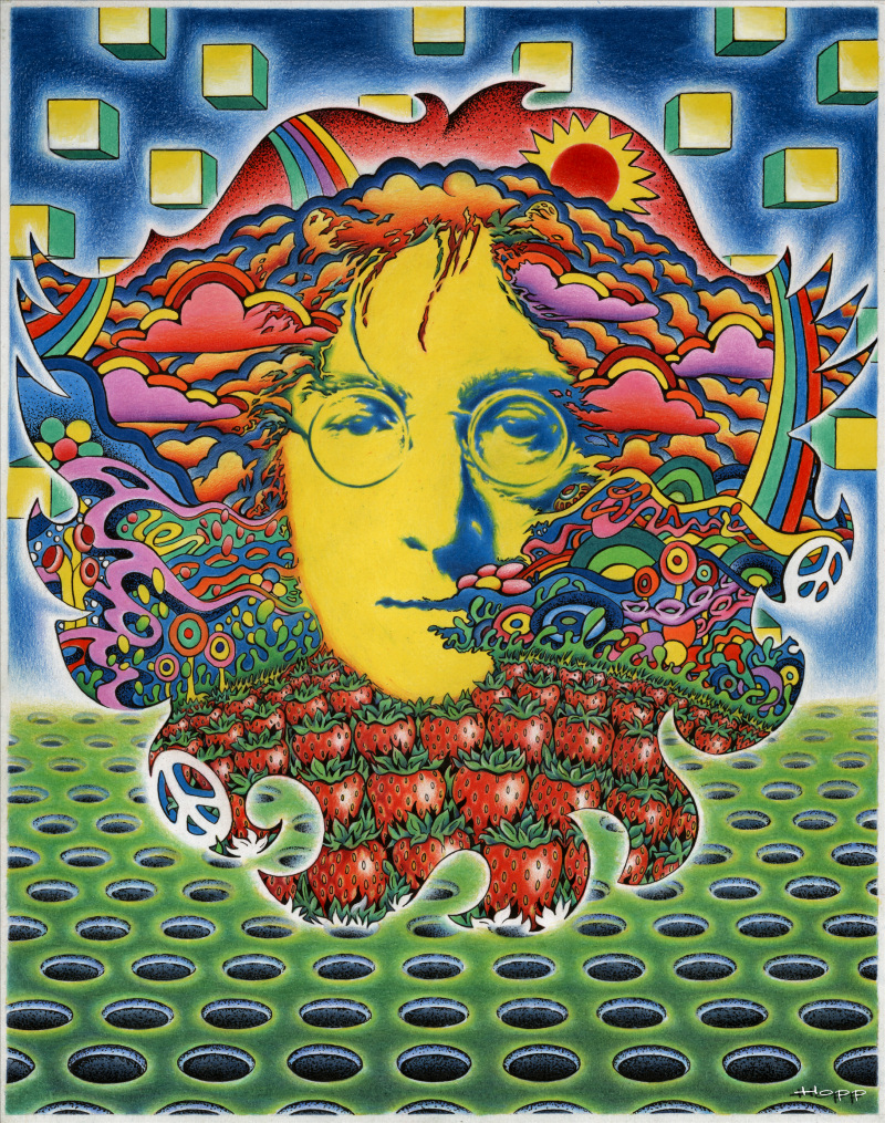 John Lennon by Jeff Hopp - The Beatles Fan Art (35865190) - Fanpop