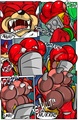 Knuckles the Wereechidna transformation - knuckles-the-echidna photo