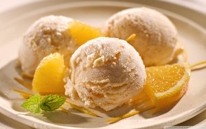  oranje Ice-Cream