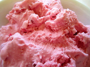  산딸기, 라즈베리 아이스크림