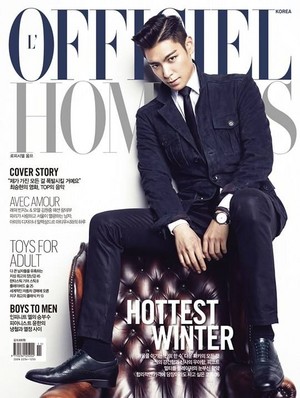  T.O.P the cover of the November issue of 'L'Officiel Hommes'!