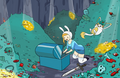 Treasure Hunting - adventure-time-with-finn-and-jake fan art