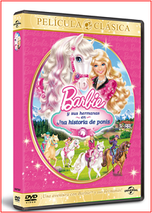  barbie her sisters in a pónei, pônei tale dvd classic