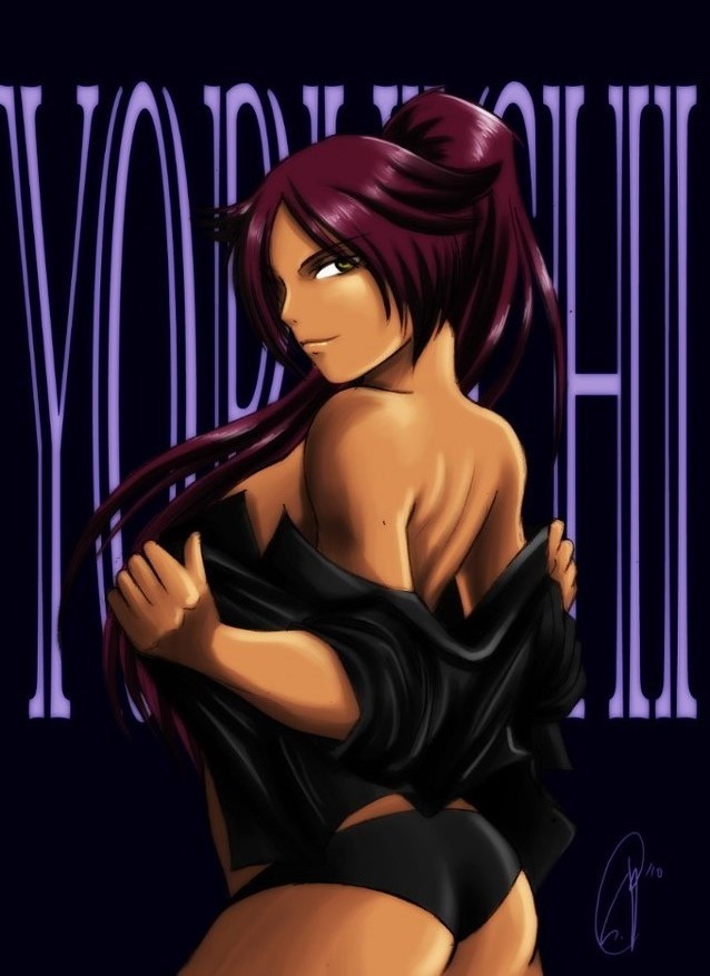 sexy anime girls tagahanga Art: Sexy ♥(Yoruichi) .