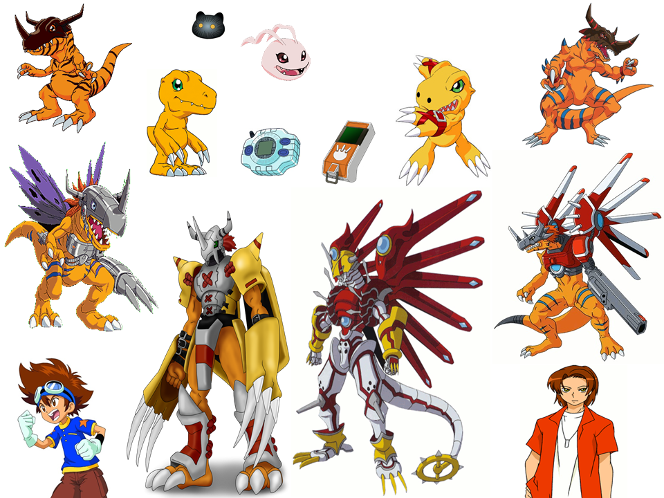 Agumon Digivolution - Digimon Wallpaper (35923786 ...