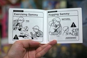  Exercising Sammy / Hugging Sammy