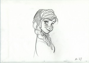  Frozen Character Visual Development Sketches