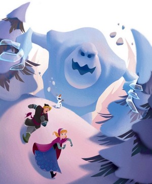  アナと雪の女王 Official Illustration