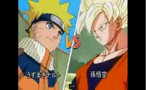  Goku vs Naruto