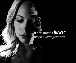  It’s so much darker when a light goes out than it would have been if it had never shone.