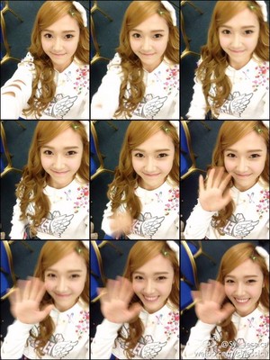Jessica's beautiful Weibo updates