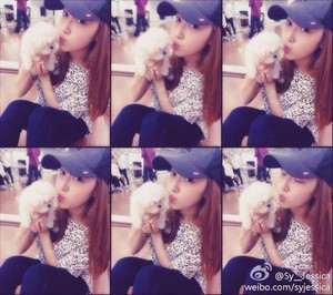 Jessica's beautiful Weibo updates