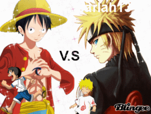  Luffy vs नारूटो