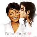 Michael and Janet - michael-jackson fan art