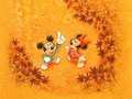 disney - Mickey autumn wallpaper