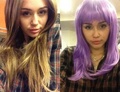 Miley wearing wig (Halloween 2013 pics) - miley-cyrus photo