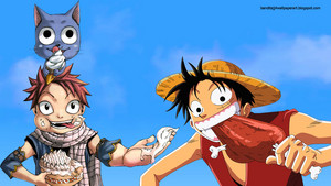  Natsu and Luffy