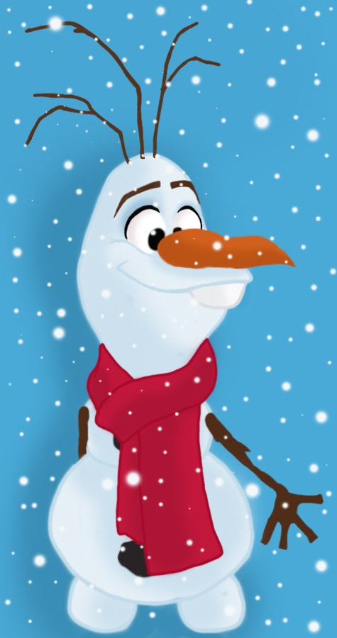 La Reine des Neiges fan Art: Olaf.