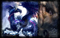 Rhage and Mary - dragons fan art