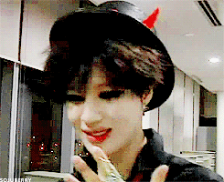 Taemin as Marilyn Manson (Halloween 2013)