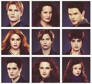 The Cullens and Jake