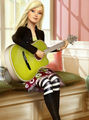 Barbie from Diamond Castle loves green guitar! - barbie-movies fan art