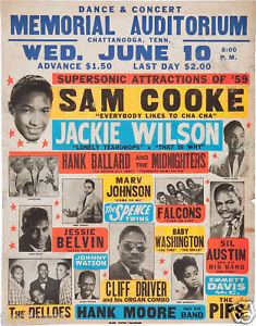 A Vintage Concert Poster From The Late-50's