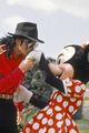 Michael Jackson Being The Gentleman With Minnie Mouse - disney photo