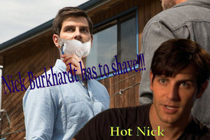  Grimm - Season 3 - Nick Burkhardt has to shave!!!