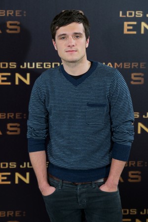  The Hunger Games: Catching 불, 화재 Madrid - Photocall