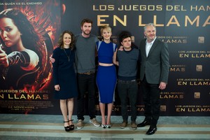  The Hunger Games: Catching feu Madrid - Photocall
