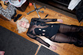 Lady Gaga in her dressing room - lady-gaga photo
