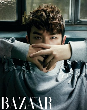 Shinhwa Lee Min Woo – HARPER’S BAZAAR Korea Magazine October 2013
