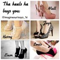 the heels he buys you - louis-tomlinson fan art